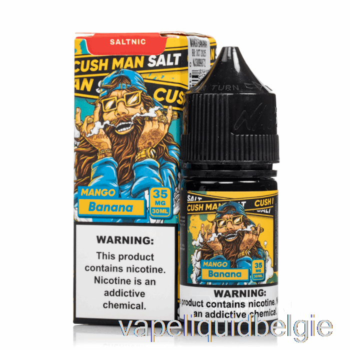 Vape België Cush Man - Mango Banaan - Smerig Zout - 30ml 50mg